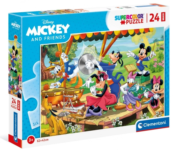 Puzzle Maxi cu Mickey și Prietenii