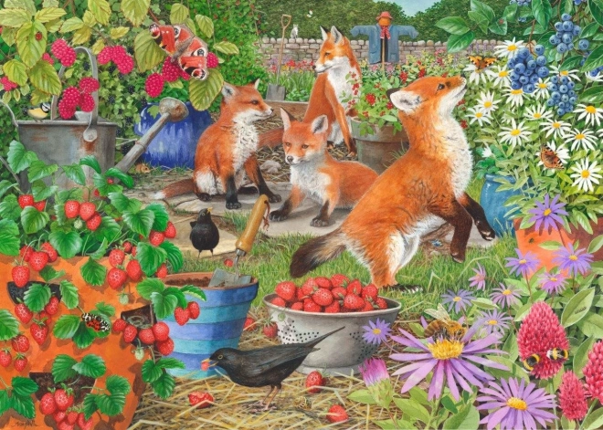 Puzzle Doamnele Vulpii 1000 piese