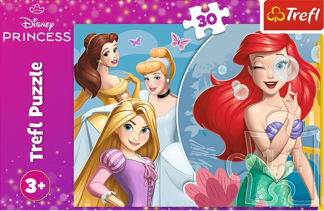 Puzzle 30 piese zi frumoasă prințese Disney
