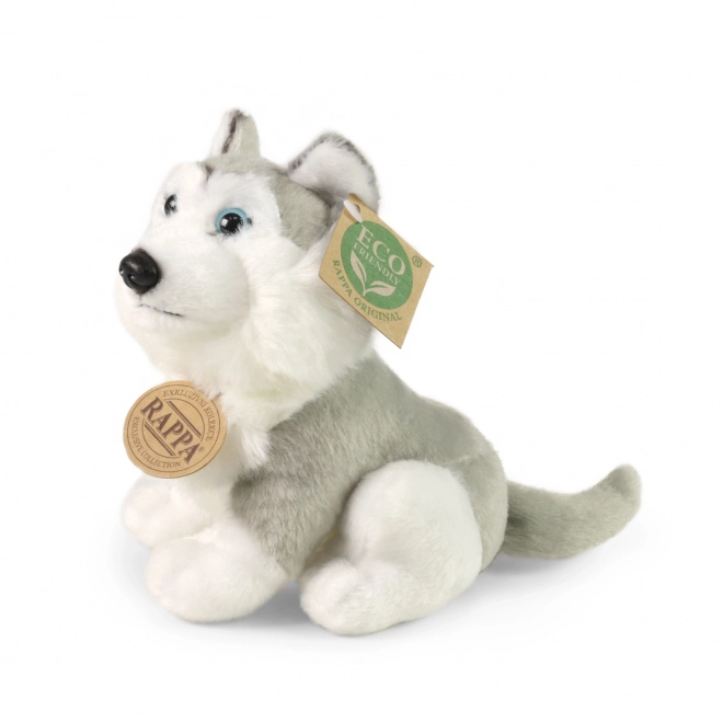 Pui de husky din pluş eco-friendly 16 cm