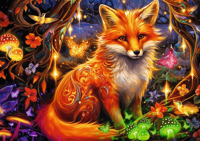 puzzle 1000 piese – vulpe de basm dreamscapes
