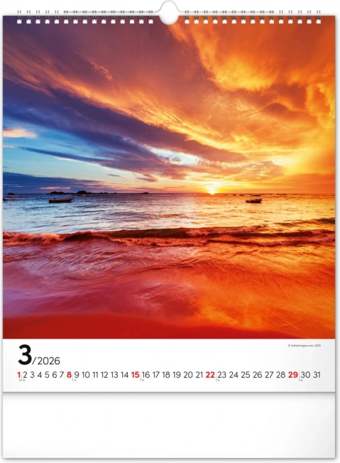 Calendar de perete Inspirație 2026