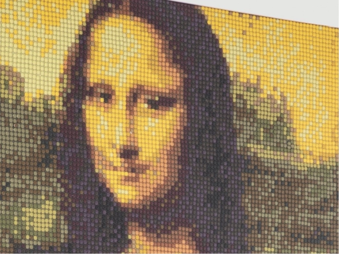 pictura cu diamant Mona Lisa