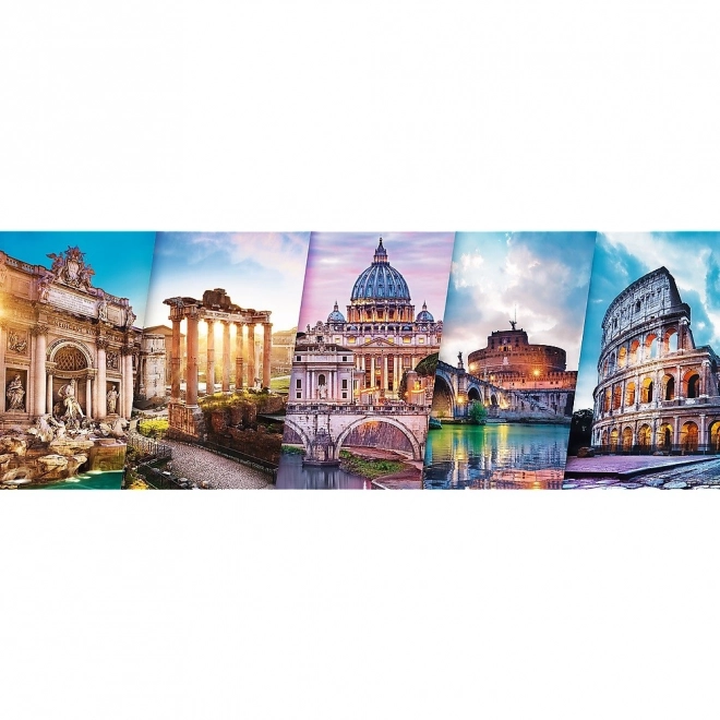 Puzzle panoramic călătorie în Italia