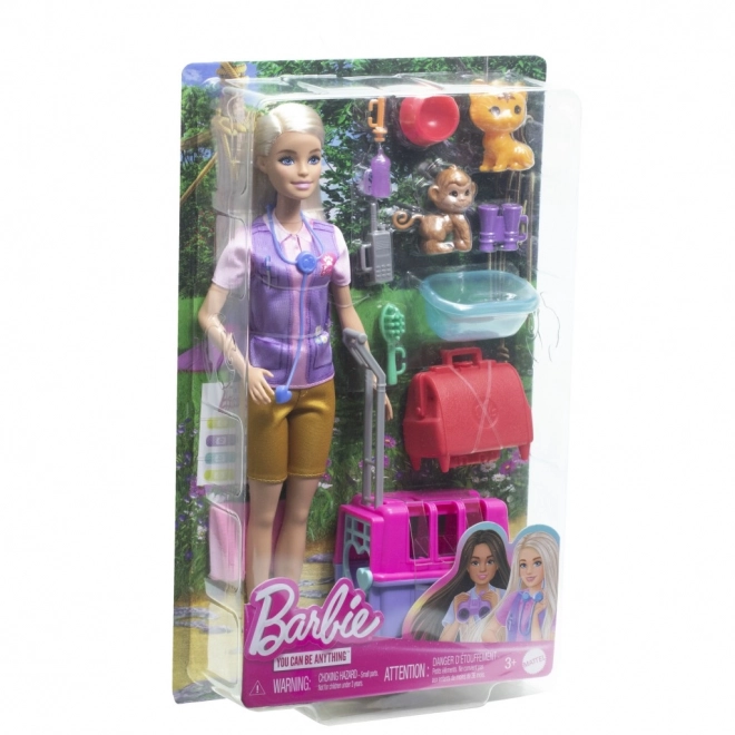 Barbie Panenka salvator de animale - blondă