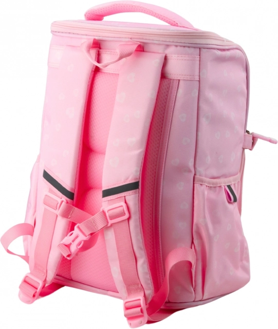 Rucsac școlar cu unicorn și bandă de piept roz 20L