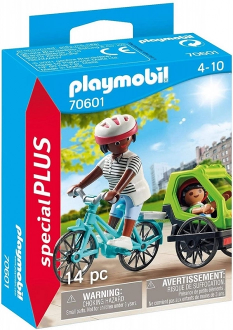 Set figurine Playmobil Special Plus plimbare cu bicicleta