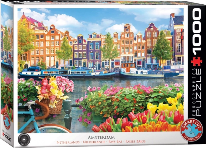 Puzzle Amsterdam 1000 piese Eurographics