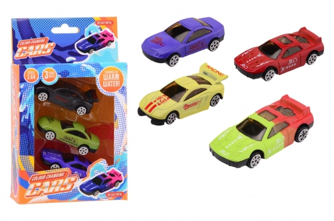 Mașinuțe Orange Toys care își schimbă culoarea 1:64