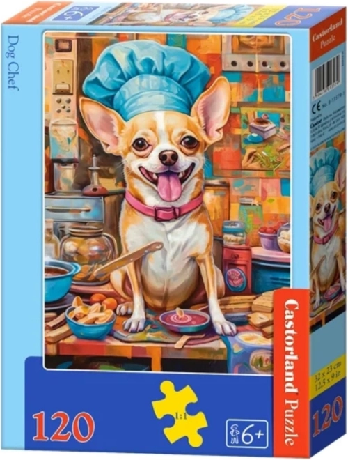 Puzzle Castorland Bucătar Șef Câine