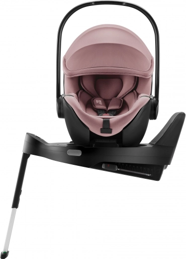 Scaun auto pentru bebeluși Britax Römer Baby-Safe Dusty Rose cu bază Vario