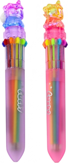 Pix automat multicolor Unicorn pentru copii 10 în 1