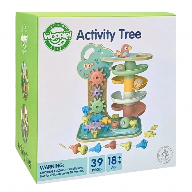 Arbore De Activități Montessori 4 În 1 Woopie Green