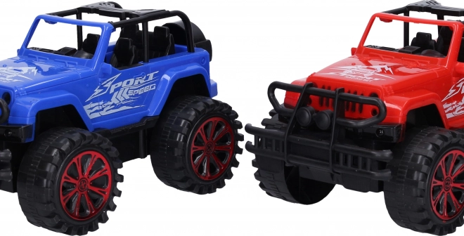 Mașină off-road 22 cm cu mecanism cu inerție