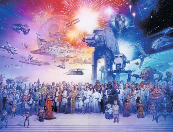 Puzzle univers Star Wars 2000 piese