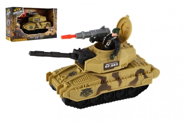 Tank cu soldat din plastic