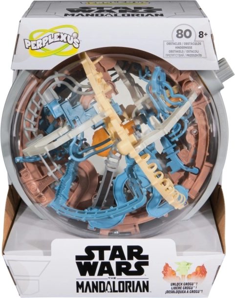 perplexus star wars mandalorian puzzle 3D – sferă pe suport