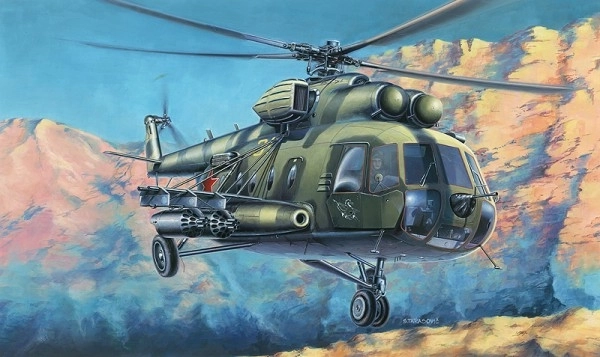 Model Elicopter Mil Mi-8 Scara 1:72