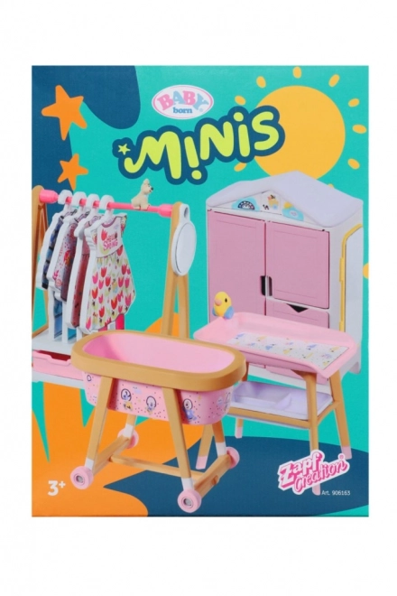 Set mobilat pentru păpuși BABY Born Minis