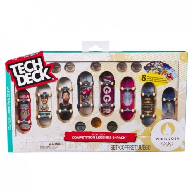 Tech Deck pachet multiplu olimpic 8 skateboards