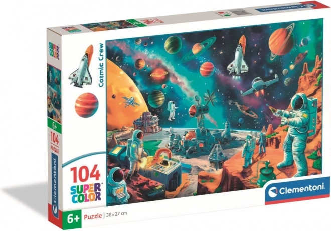 Puzzle Echipa Spațială 104 piese