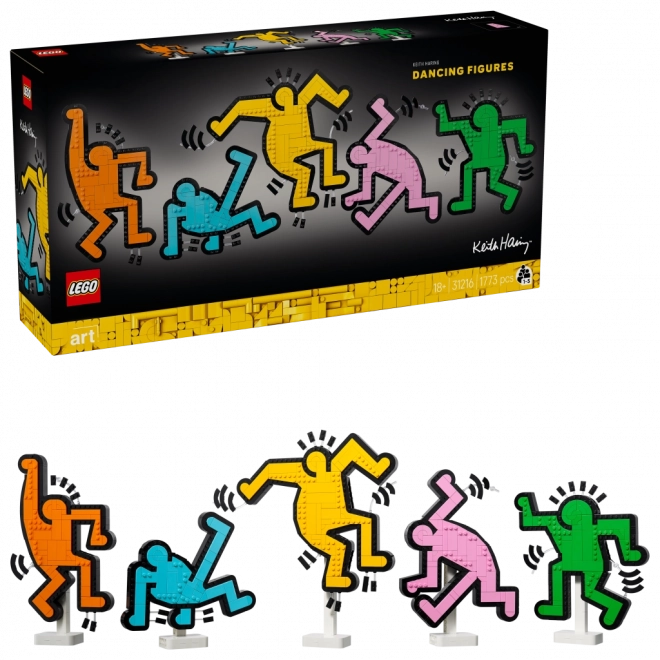 LEGO Art Keith Haring – Personaje Dansatoare