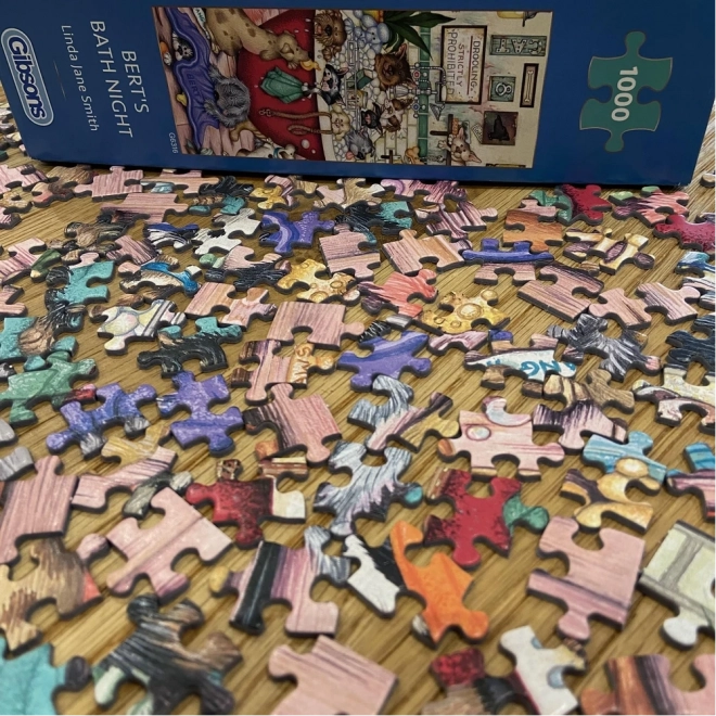 Puzzle Băile de seară ale lui Berto 1000 de piese