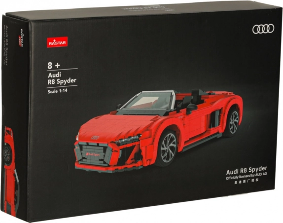 Set de construcție Auto RC 1:14 Audi R8 Spyder 1440 de piese
