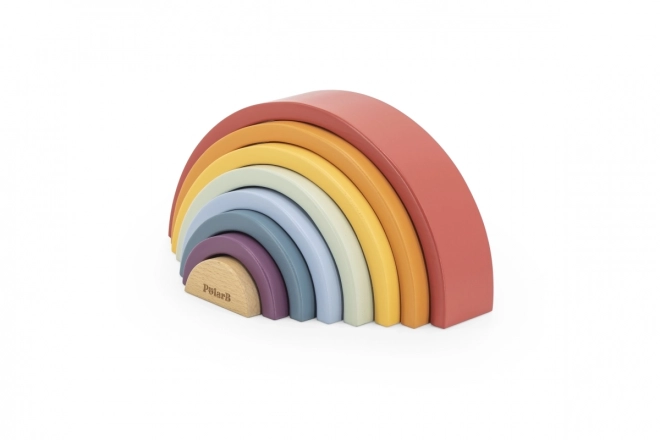 VIGA PolarB Puzzle Curcubeu Lemn Montessori