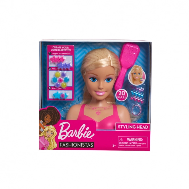 Barbie cap blond pentru stilizare