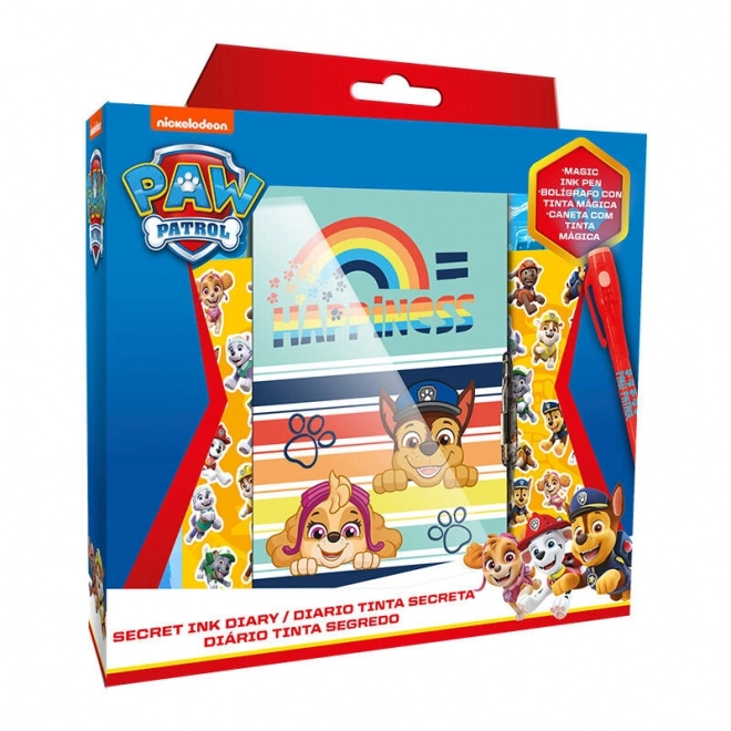 Jurnal cu stilou magic Paw Patrol de la KiDS Licensing