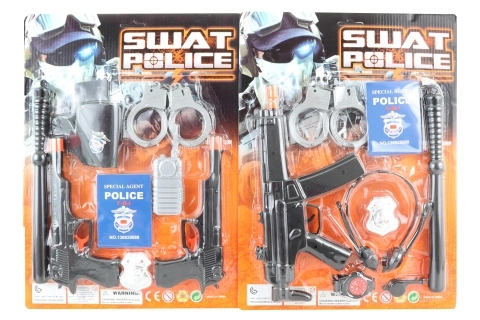 Set de poliție cu baston și accesorii
