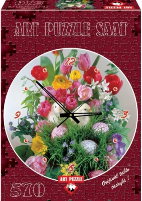 Puzzle și Ceas ART PUZZLE - Știi că te iubesc