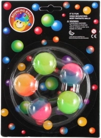 Mingi săritoare neon – set 5 buc
