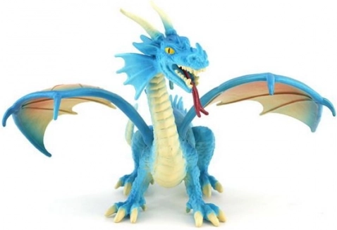 Figurină Dragon albastru