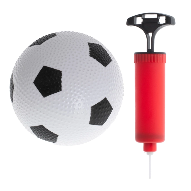 Poartă de fotbal 2 în 1 pentru copii 143x110x70 cm