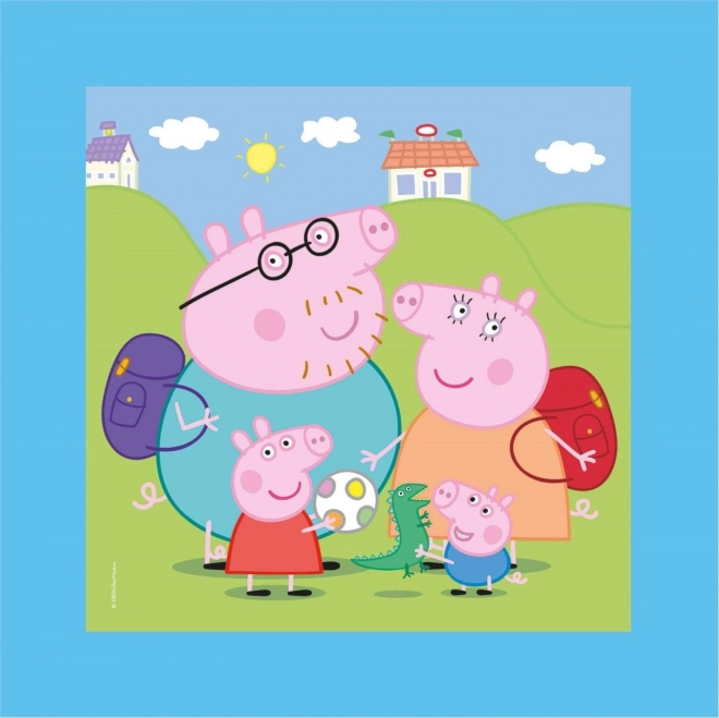 Puzzle cu Ramă 60 piese Peppa Pig