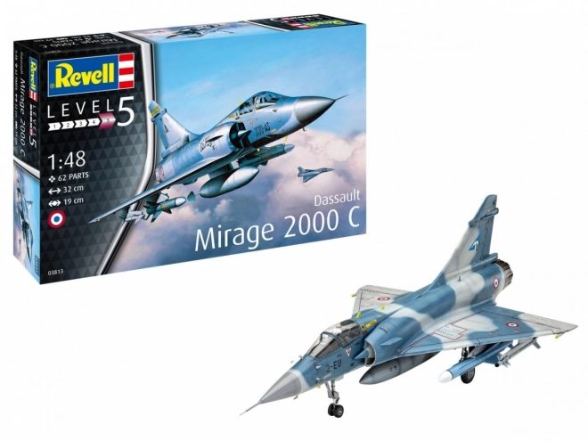 Model plastic Dassault Mirage 2000C 1/48