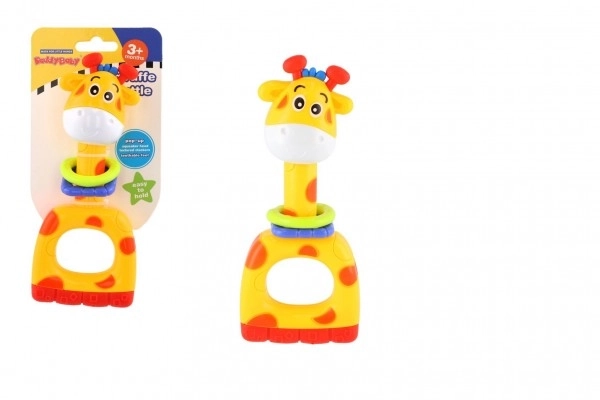 Jucărie zornăitoare girafă pentru bebeluși