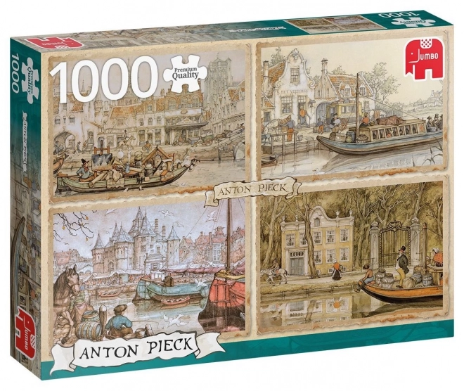 Puzzle Navigarea Canalelor 1000 piese