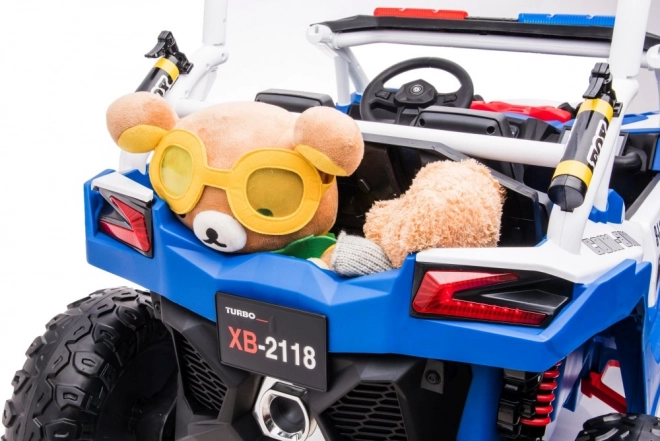 Mașinuță de poliție pentru copii cu acumulator 4x4 Buggy XB-2118