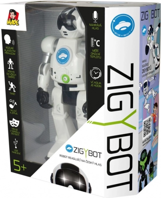 Robot interactiv Zigy negru