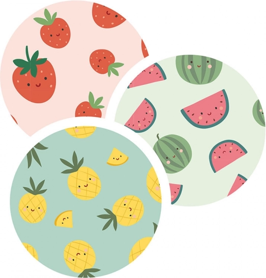 Vilac Set de 3 Geamantane cu Motive de Fructe