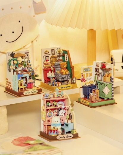 Mini grădină fermecătoare ca decorațiune