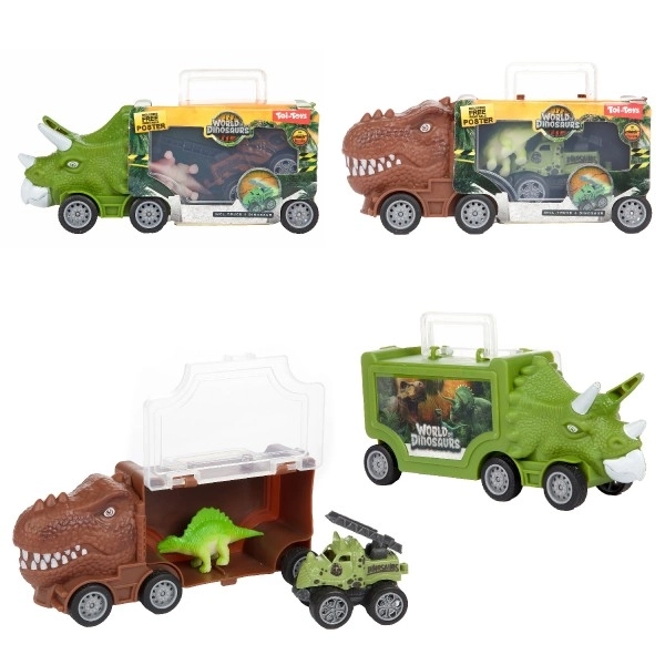 Camion Dinozaur cu accesorii