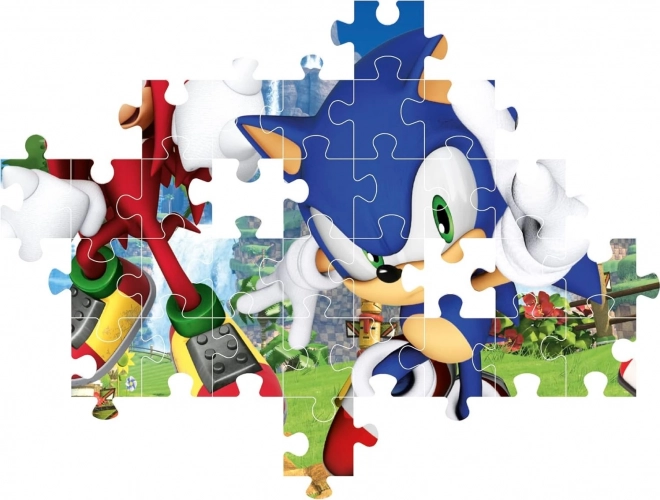 Puzzle 104 piese Sonic