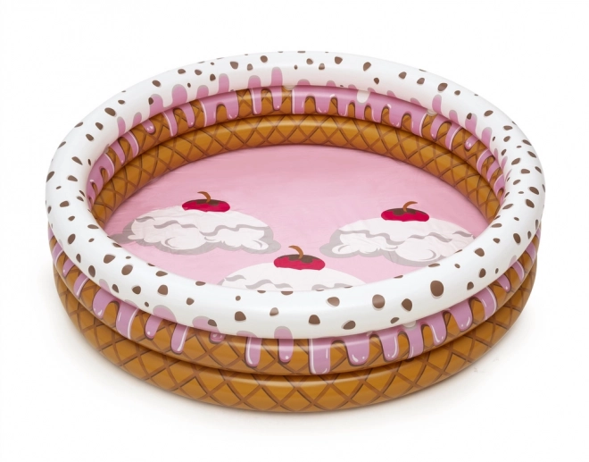 Piscină gonflabilă înghețată 1,60 m x 38 cm