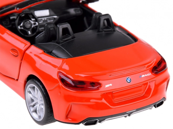 mașină metalică de colecție bmw z4 m40i cabrio