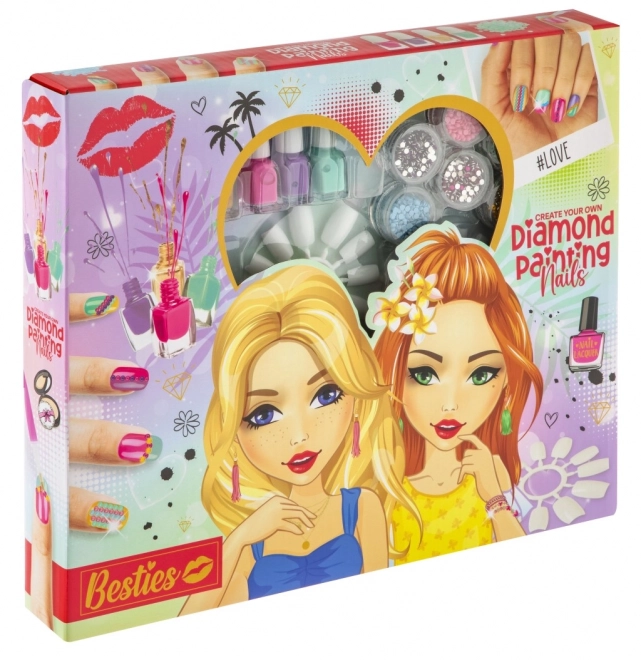 Set decorare unghii Diamond Besties