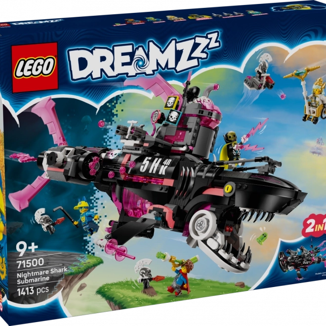 Submarin rechin LEGO DREAMZzz din coșmaruri